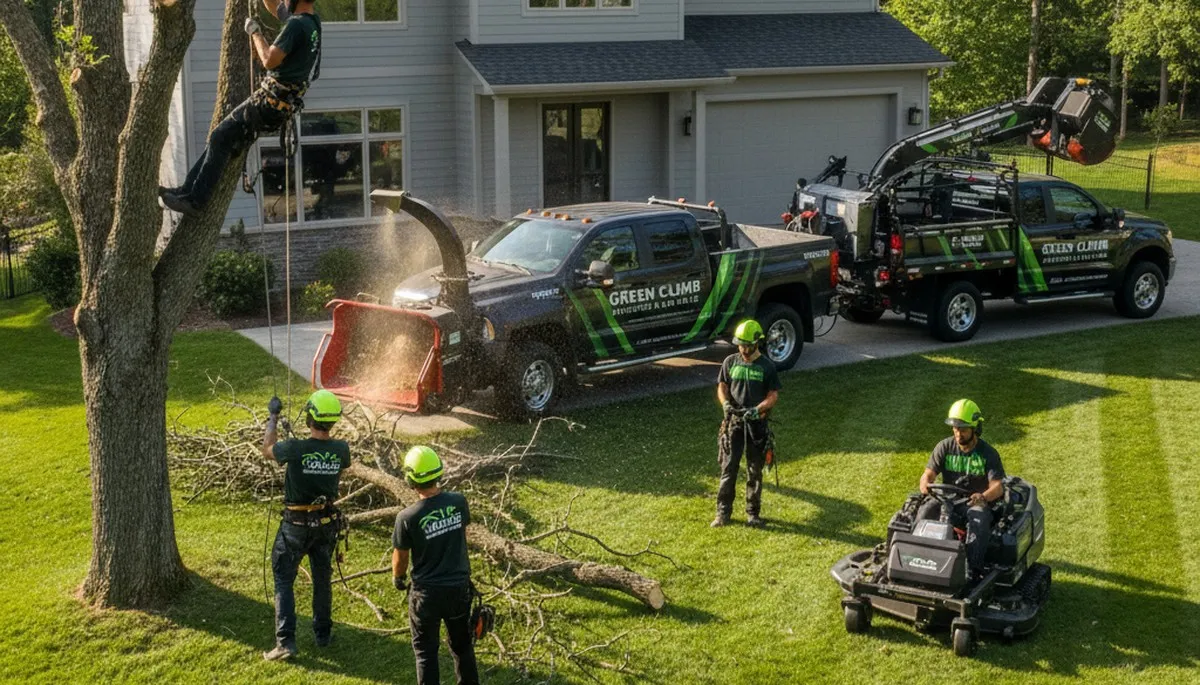 Professional lawn care and tree service in Omaha, NE by Chop Chop Tree experts