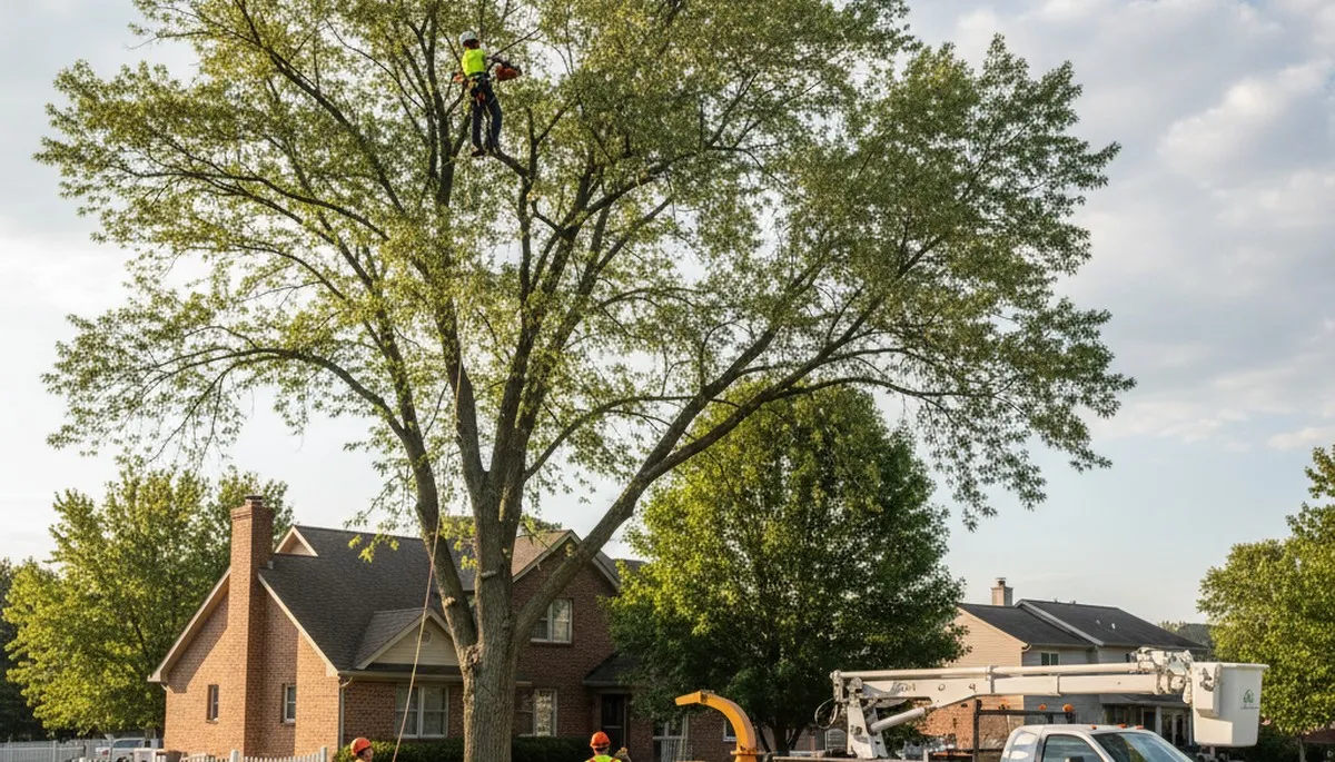 Professional tree removal and trimming service in Omaha NE by certified arborists
