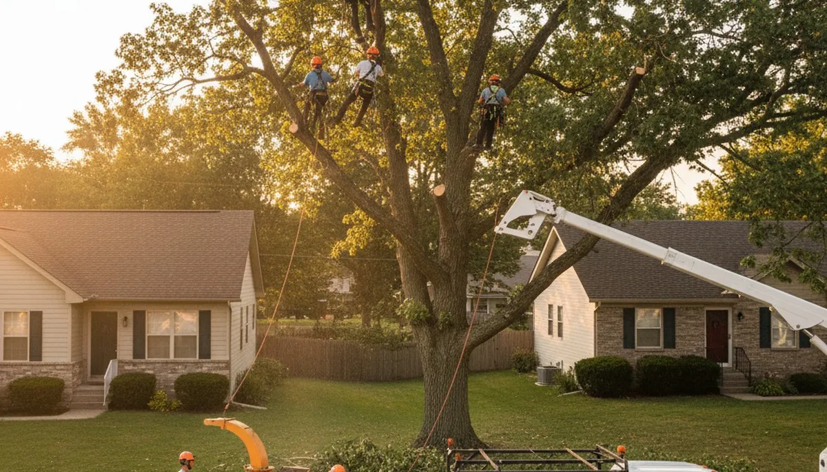 Professional tree removal service in Omaha NE by certified arborists at TreeTrimmingOmahaNE